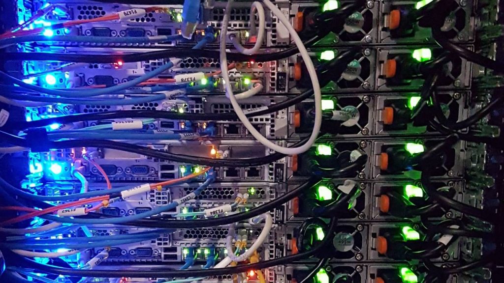 A photo of a server.