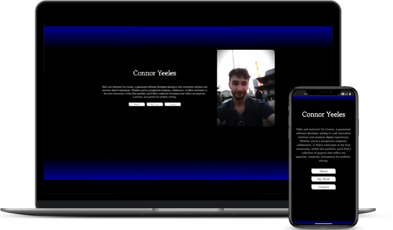 An image showing one of our websites displayed on a laptop and mobile screen.